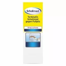 TERBINAFIN Schollmed proti atletskemu stopalu 10 mg/g krema, 15 g