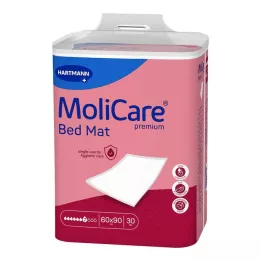 MOLICARE Premium posteljna podloga 7 kapljic 60x90 cm, 30 kos