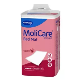 MOLICARE Premium posteljna podloga 7 kapljic 60x90 cm, 25 kos