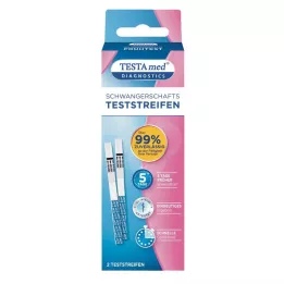 TESTAMED Testni lističi za zgodnjo nosečnost, 1 kos