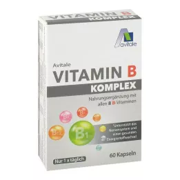 VITAMIN B KOMPLEX kapsule, 60 kos