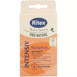 RITEX PRO NATURE INTENSIV Kondomi, 8 kom