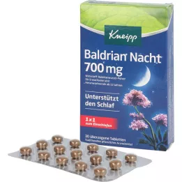 KNEIPP Baldrijanova noč 700 mg obložene tablete, 30 kos