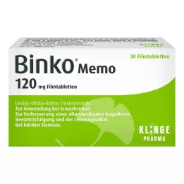 BINKO Memo 120 mg filmsko obložene tablete, 30 kom