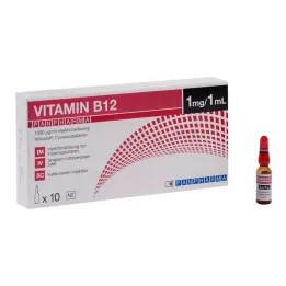 Vitamin B12 Panpharma 1000 µg/ml raztopina za injiciranje, 10X1 ml