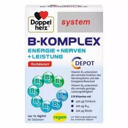 DOPPELHERZ B-complex sistem tablete, 60 kom