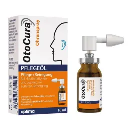 OtoCura® olje za nego ušes v spreju, 10 ml