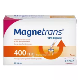 MAGNETRANS 400 mg zrnca za pitje, 20X5,5 g