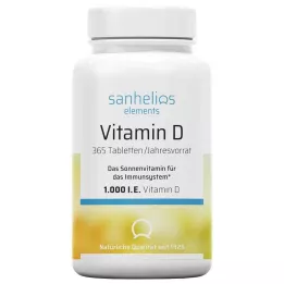 SANHELIOS Vitamin D 1.000 IE tablete, 365 kos