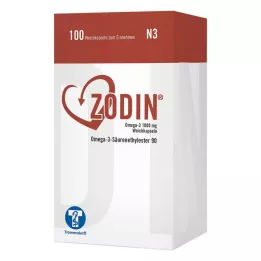 ZODIN Omega-3 1.000 mg mehke kapsule, 100 kos