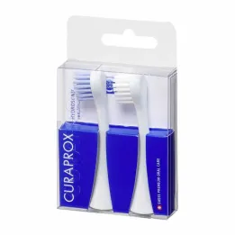Curaprox Hydrosonic Pro nadomestne glave ščetke, občutljive, 2 kosa