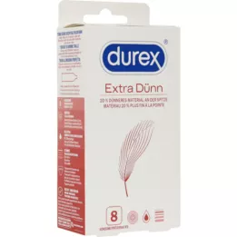 DUREX ekstra tanki kondomi, 8 kosov