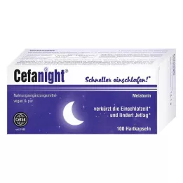 CEFANIGHT Trde kapsule, 100 kos