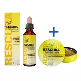 BACHBLÜTEN Original Rescura kapljice brez alkohola, 20 ml