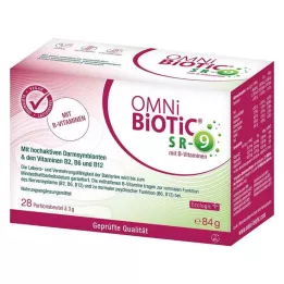 OMNI BiOTiC SR-9 z vitamini B vrečke po 3g, 28X3 g