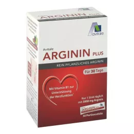ARGININ PLUS Vitamin B1+B6+B12+folna kislina v palčkah, 30X5,9 g