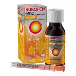 NUROFEN Junior sirup za vročino in bolečine Oran.40 mg/ml, 100 ml