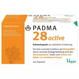PADMA 28 aktivnih kapsul, 100 kos