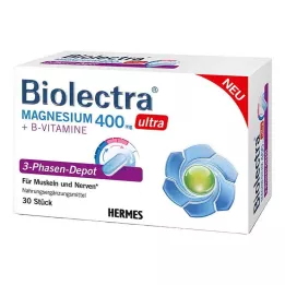 BIOLECTRA Magnezij 400 mg ultra 3-Phase Depot, 30 kosov