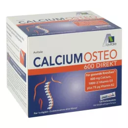 CALCIUM OSTEO 600 palčk za direktno porcijo, 120 kos