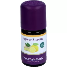INGWER ZITRONE Bio eterično olje, 5 ml