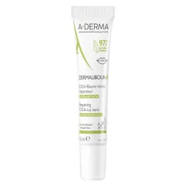 A-Derma Dermalibour + Cica balzam za ustnice, 15 ml