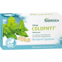 SIDROGA ColoPhyt 182 mg želodčni sok mehke kapsule, 60 kos