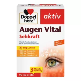DOPPELHERZ Eye Vital Vision Active kapsule, 90 kos