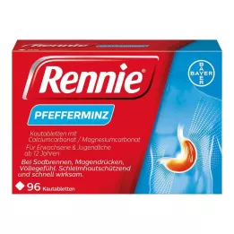 RENNIE Žvečljive tablete, 96 kos