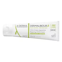 A-DERMA DERMALIBOUR+ CICA obnovitvena krema, 50 ml