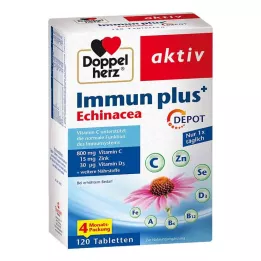 DOPPELHERZ Immun plus Echinacea depo tablete, 120 kom