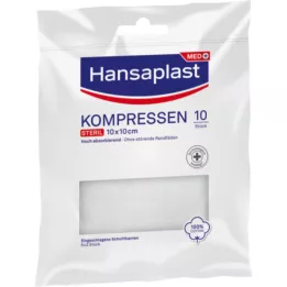 HANSAPLAST Obkladke sterilne 10x10 cm, 5X2 kom