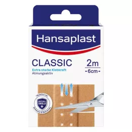 HANSAPLAST Klasični omet 6 cmx2 m, 1 kos