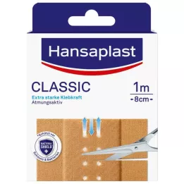 HANSAPLAST Klasični omet 8cm x1 m, 1 kos