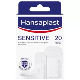 HANSAPLAST Hipoalergenski trakovi Sensitive Plaster, 20 kos