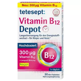 TETESEPT Vitamin B12 Depot 300 µg filmsko obložene tablete, 30 kos