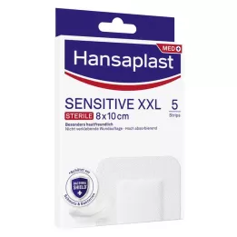 HANSAPLAST Obloga za občutljive rane sterilna 8x10 cm, 5 kom