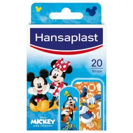 HANSAPLAST Otroški mavčni trakovi Mickey & Friends, 20 kos
