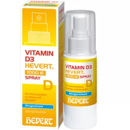 VITAMIN D3 HEVERT 1.000 ie pršilo, 30 ml