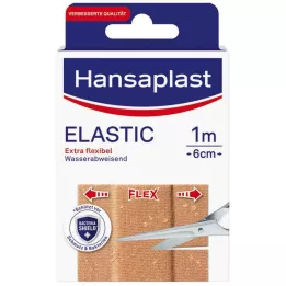 HANSAPLAST Elastični obliž 6 cmx1 m, 1 kos