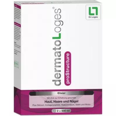 DERMATOLOGES proStructure tekoče kapsule za peroralno uporabo, 2X500 ml