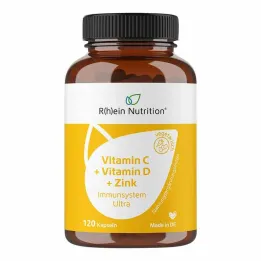 Ultra kapsule vitamina C + vitamina D + cinka za imunski sistem, 120 kosov