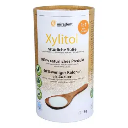 Miradent Xylitol sladkorni nadomestek v prahu, 1000 g