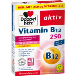 DOPPELHERZ Vitamin B12 250 aktivnih tablet, 30 kos