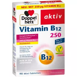 DOPPELHERZ Vitamin B12 250 aktivnih tablet, 90 kos