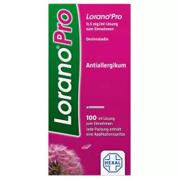 LORANOPRO 0,5 mg/ml peroralna raztopina, 100 ml