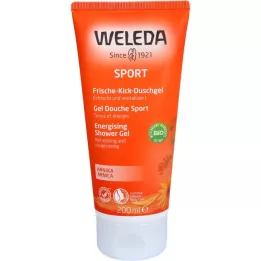 WELEDA Gel za prhanje Sport Freshness Kick Arnica, 200 ml