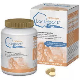 LACTOBACT PREMIUM IMMUN Žvečljive tablete, 60 kos