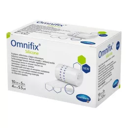 OMNIFIX silikonski pritrdilni flis 10 cm x 5 m, 1 kos