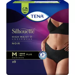 TENA SILHOUETTE plus M noir, 9 kom